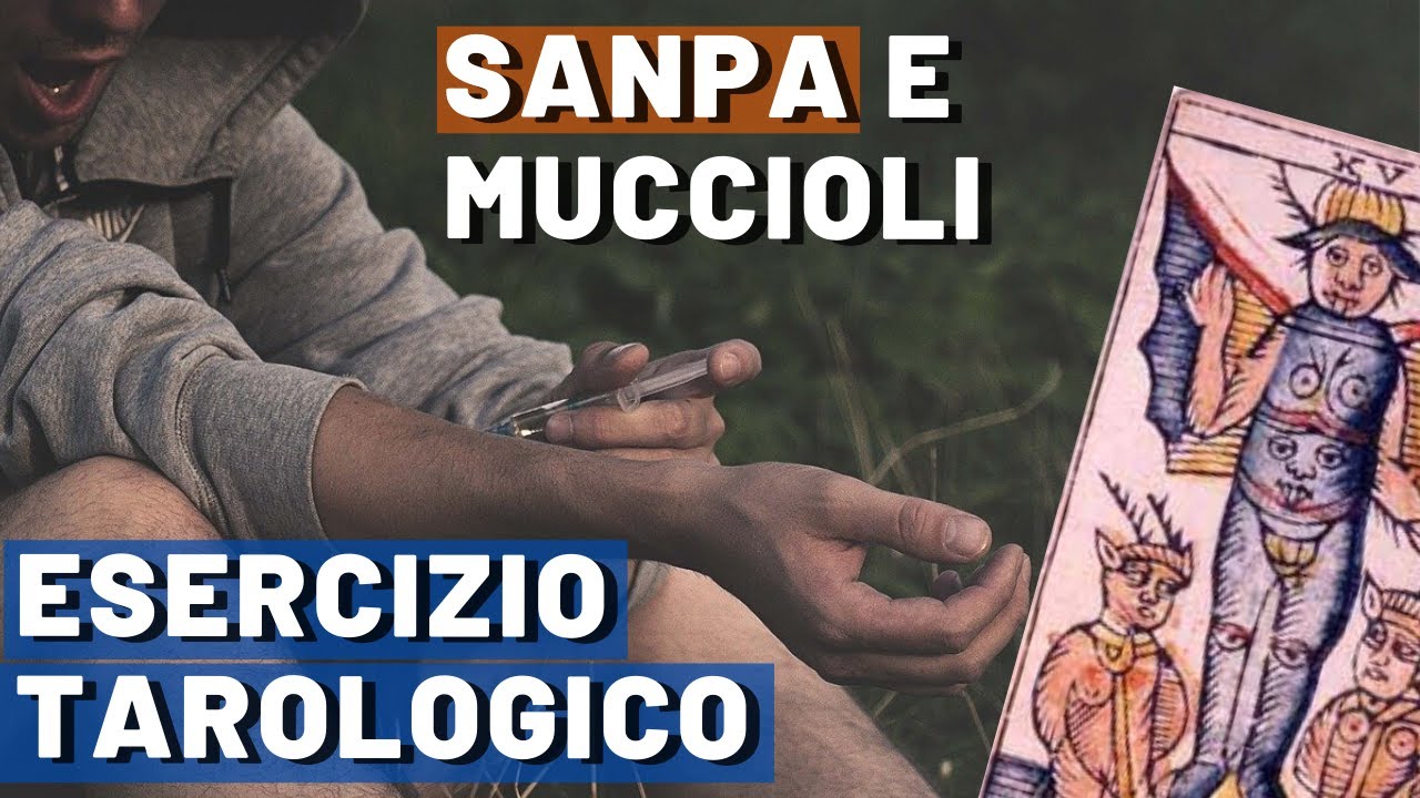 SanPa e Vincenzo Muccioli: esercizio interattivo con i Tarocchi