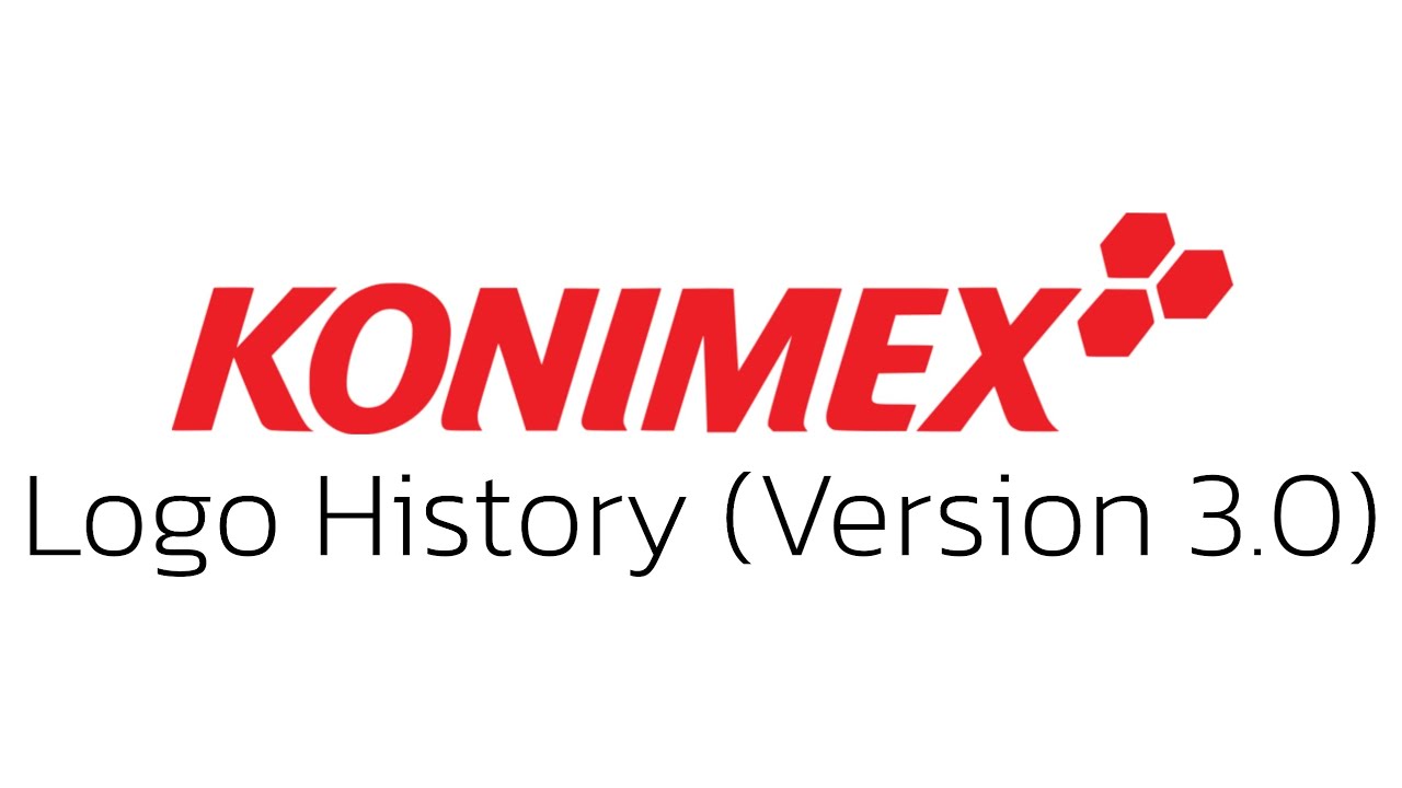 Konimex Logo History (Version 3.0)