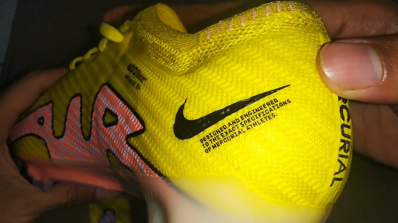 Nike air zoom mercurial vapor 15 Elite FG lucent - yellow strike/sunset