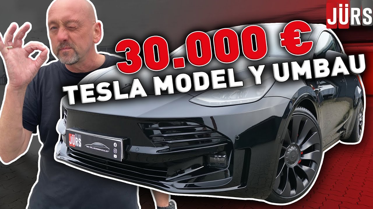 30.000€ Tesla-Umbau - Model Y bekommt ALLE Upgrades bei Jürs