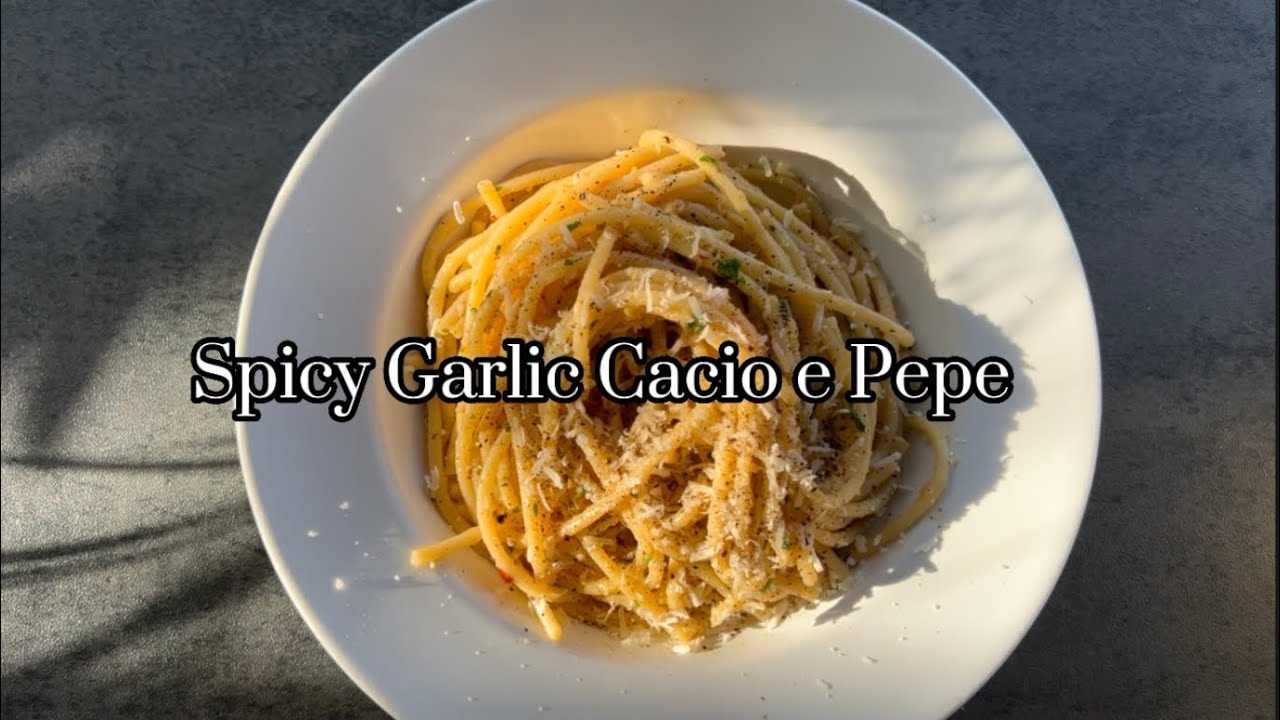Spicy Garlic Cacio e Pepe: A Modern Twist on an Italian Classic