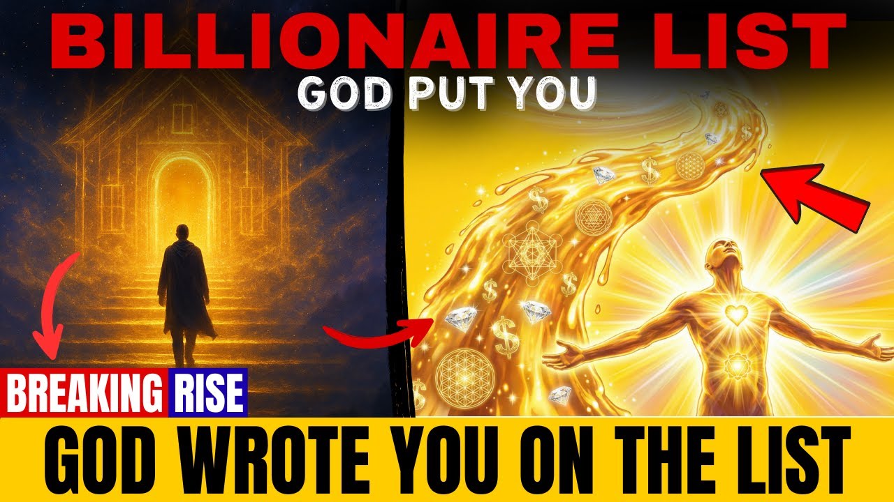 The Universe Just Put Your Name on the Billionaire List — Your Rise Cannot Be Stopped!!