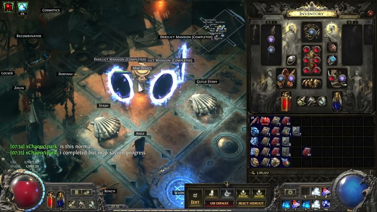 Path of Exile 2: POE2: FOTV-SW: first time using vision of paradise | Bloodmage