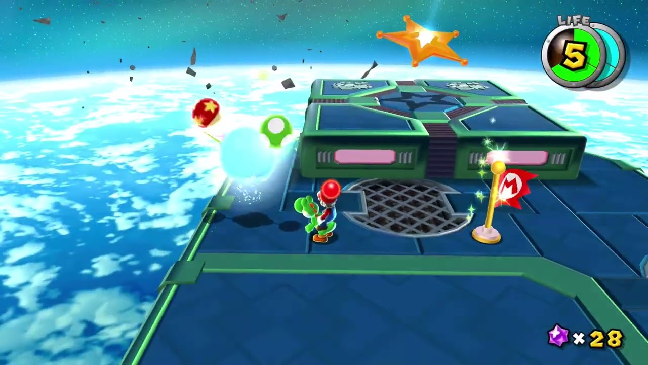 Blue Luma Yoshi Mario Attack @Shiaides @heyitsbanshVODS 