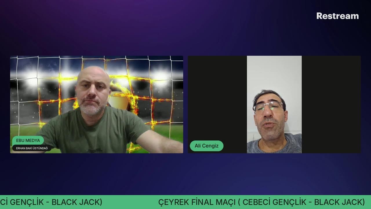 ÇEYREK FİNAL MAÇI ( CEBECİ GENÇLİK - BLACK JACK)