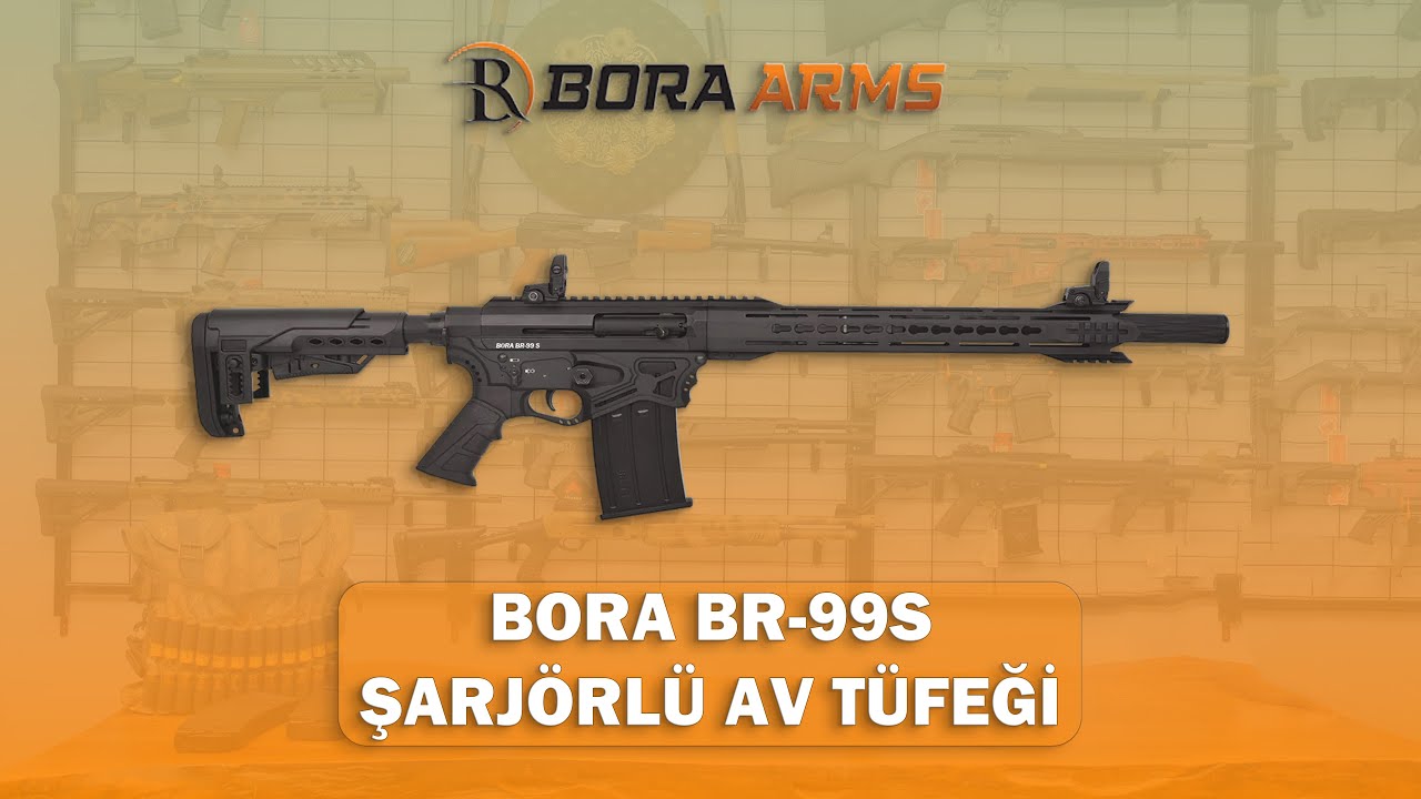 FİYAT/PERFORMANS ŞARJÖRLÜ AV TÜFEĞİ | BORA BR-99S