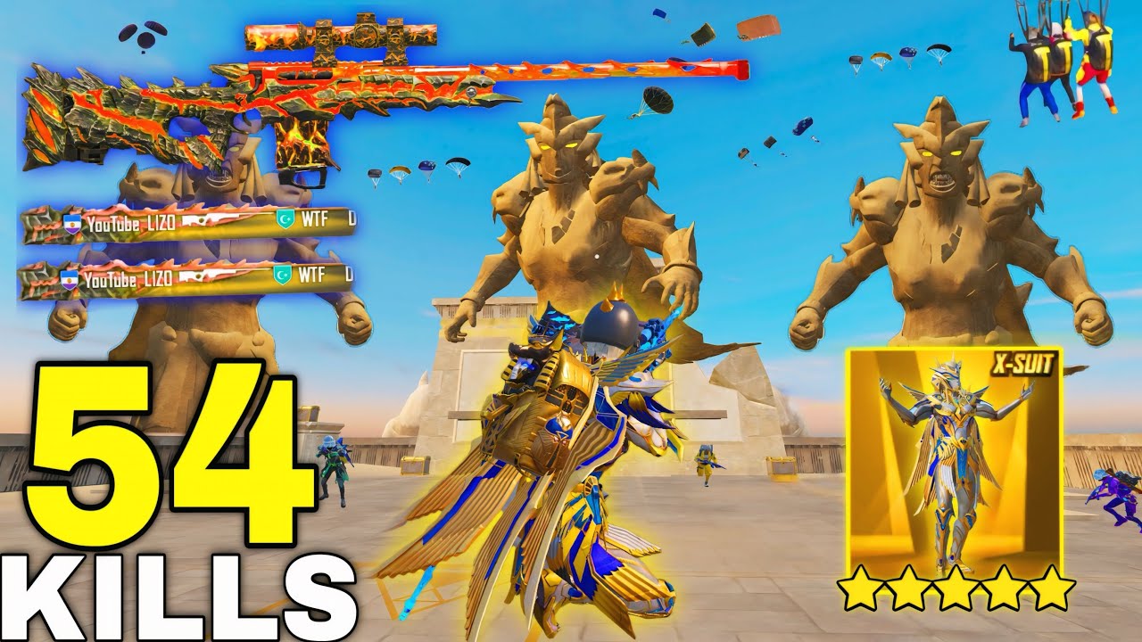 $300,000 UC!🤯 NEW BEST LOOT GAMEPLAY with PHARAOH X-SUIT 🔥 PUBG MOBILE - BGMI