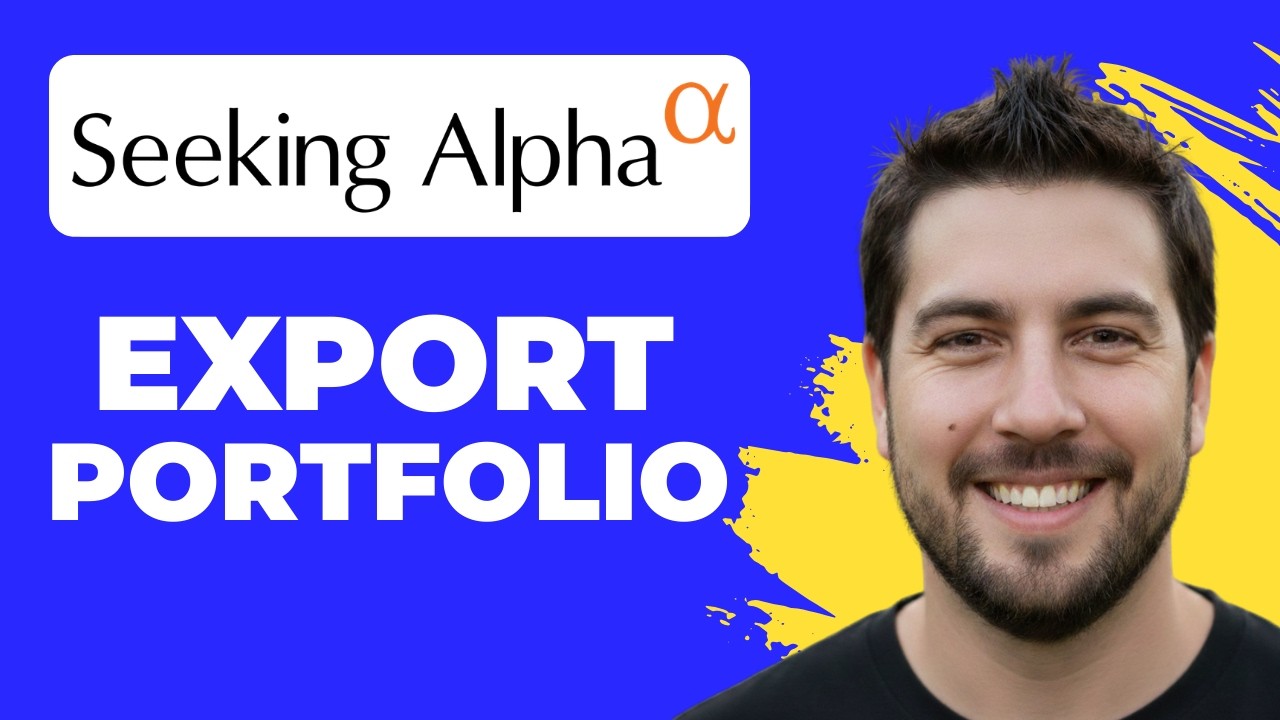 How To Export Portfolio Data In Seeking Alpha (Working 2026)