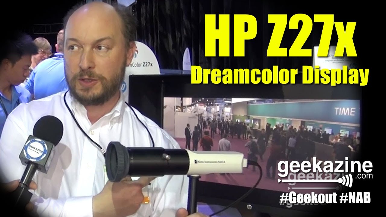 HP Z27x DreamColor Monitor for 4K Video