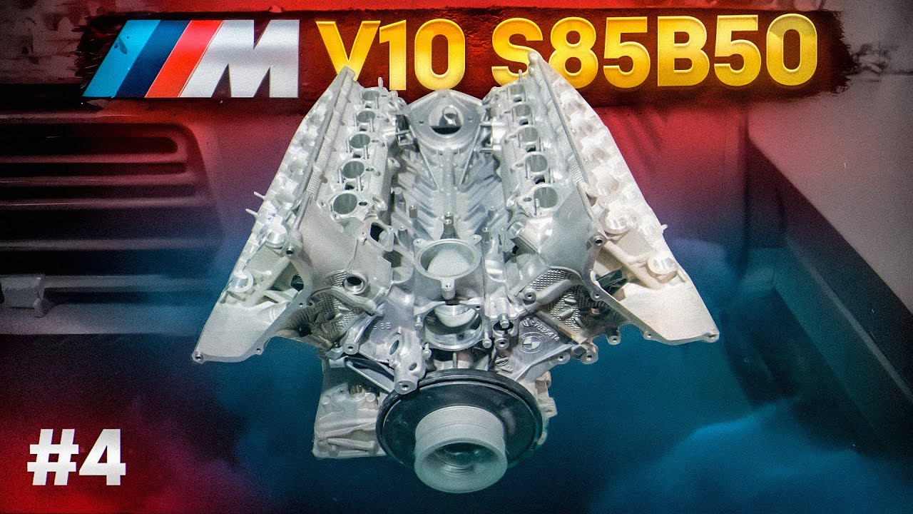 ТОЛЬКО НЕ ЭТО! ОПЯТЬ разбираем двигатель S85 V10 #4