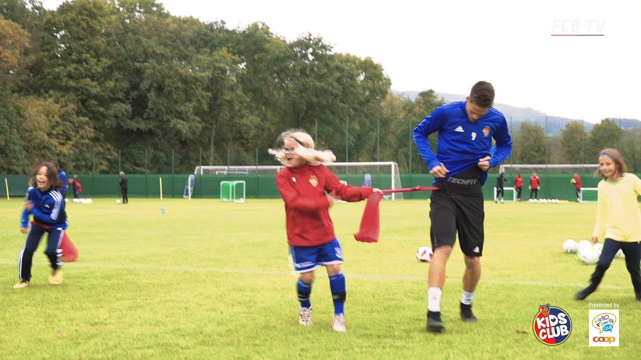 FCB-Kids Club Trainingsbesuch