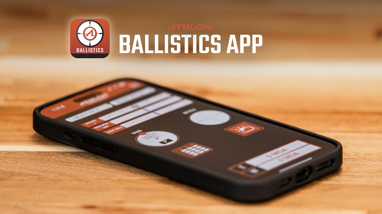 Ballistics App Tutorial | Athlon Optics