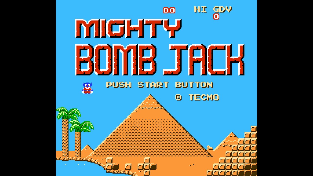 マイティボンジャック (FC) 全クリア (ノーミス / 3877190点 / GDV87)