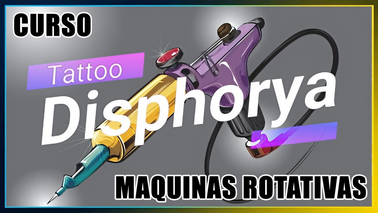 Curso Extenso - Aprende Todo Sobre Maquinas Rotativas Clasicas Para Tatuar Desde 0