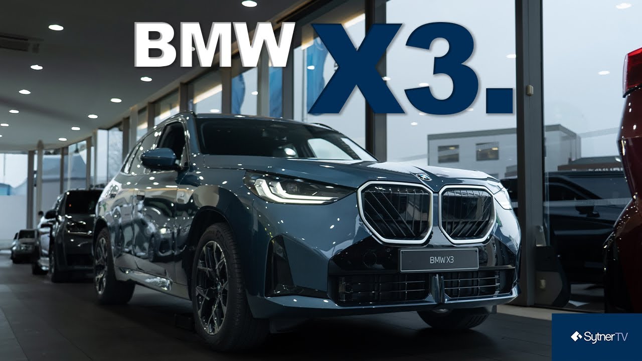 Новый BMW X3 2025 года | Помощь при передаче автомобиля (4K)