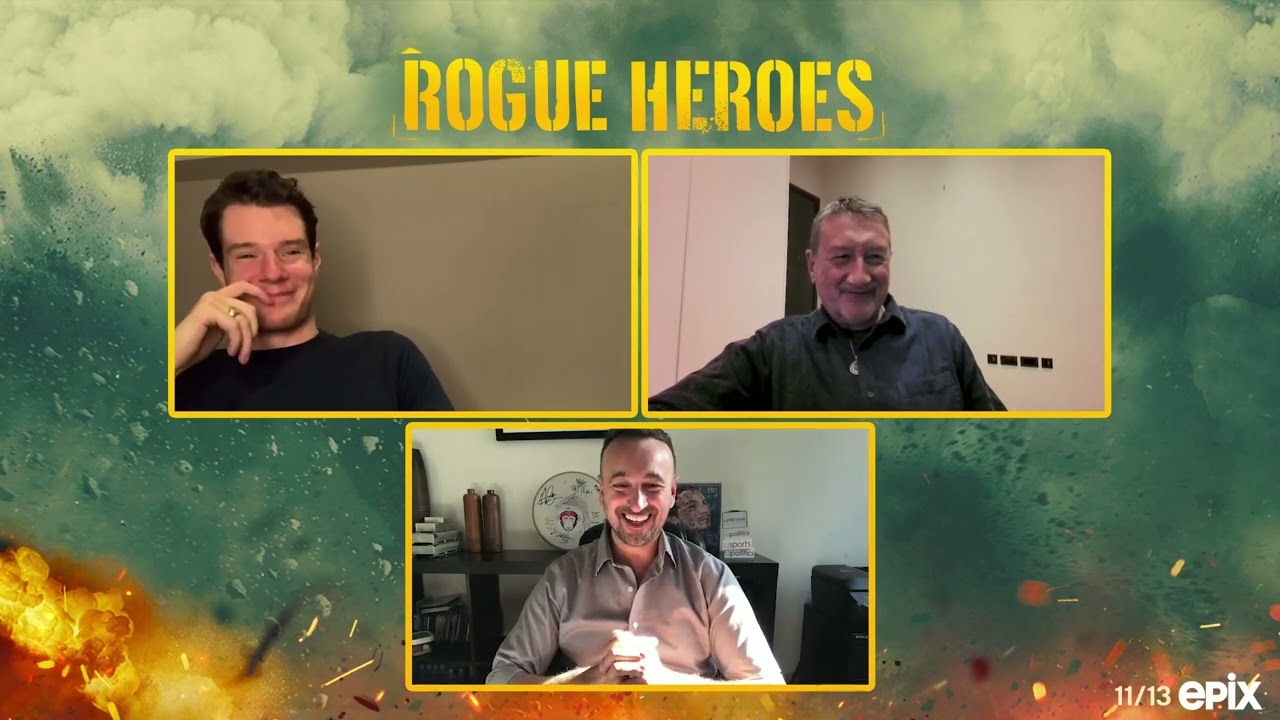 Connor Swindells says loved playing 'tasty cocktail' character in Steven Knight's 'Rogue Heroes'
