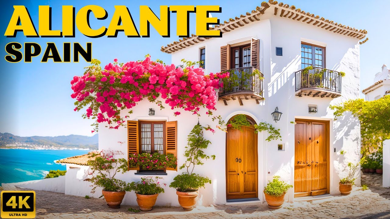 Alicante ,SPAIN 🇪🇸 Walking Tour 4K