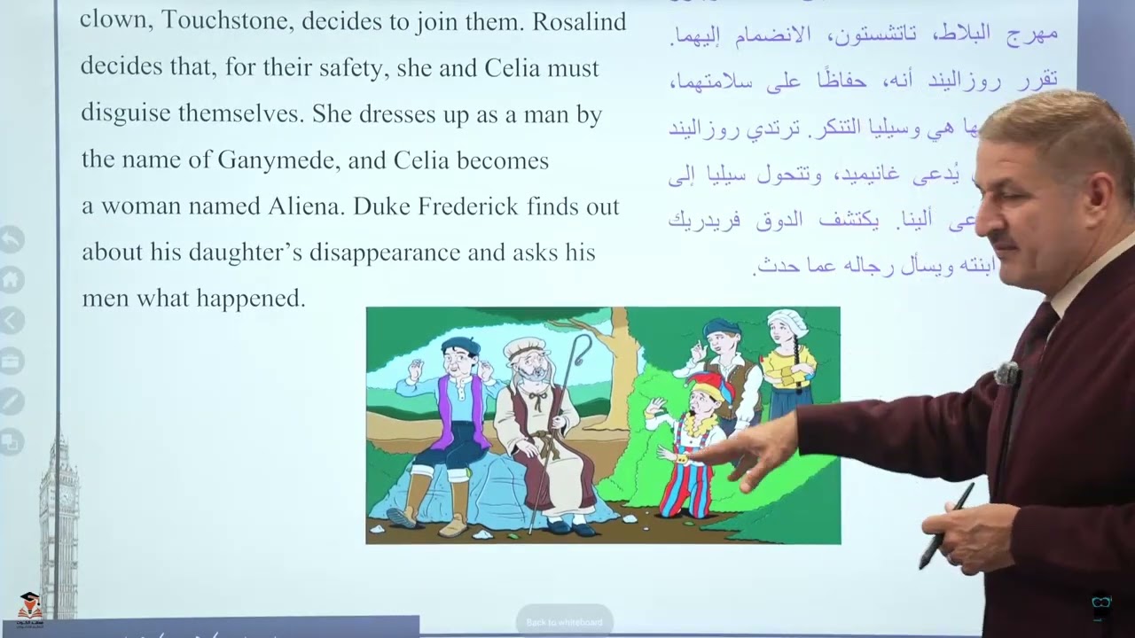 الجزء الثاني من مسرحية ( كما تشاء As you like it )
