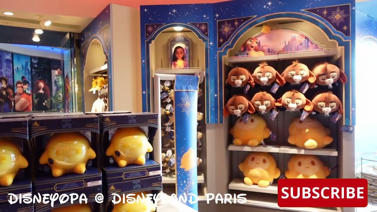 SHOP TOUR Disneyland Paris ANIMATION BOUTIQUE - DisneyOpa