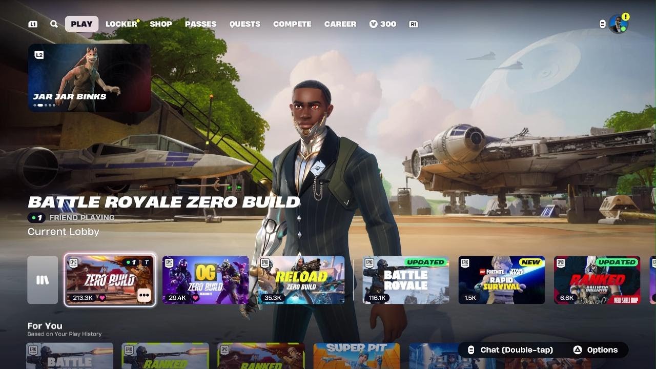 Fortnite - A blast from the past / Star Wars season