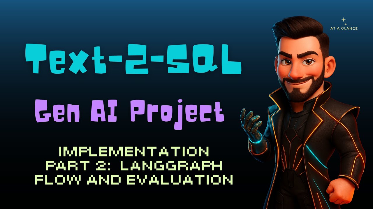 Реализация Text2SQL — Часть 2: Поток агента LangGraph, логика повторных попыток SQL, оценка памят...