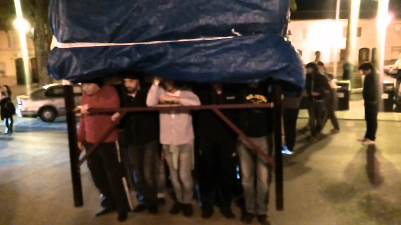 Ensayo Cuadrilla Costaleros del Prendimiento. Ronda 2015