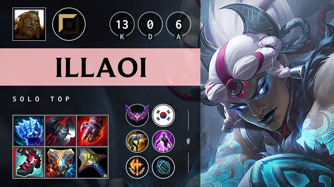 Illaoi Top vs Darius - KR Master Patch 25.11