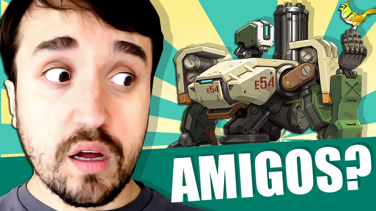 ELE É SEU AMIGO! - Overwatch com Leon