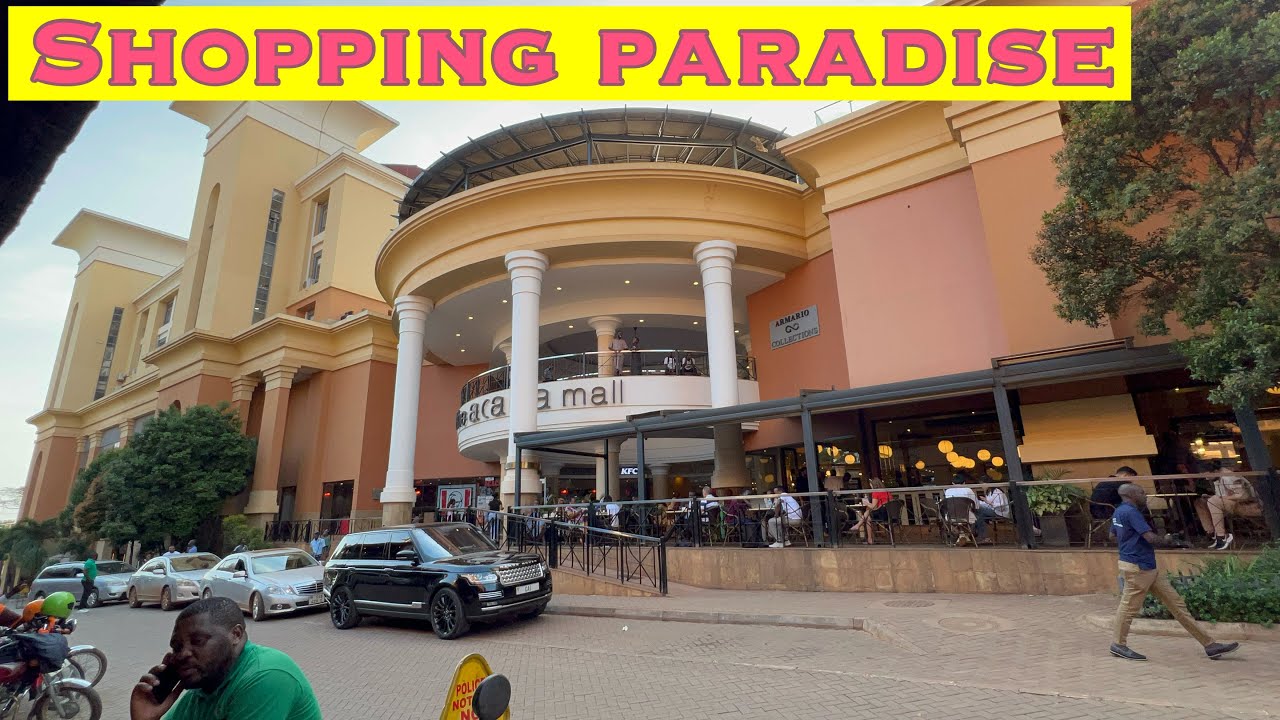 INSIDE ACACIA MALL THE BEST SHOPPING MALL IN KAMPALA UGANDA.