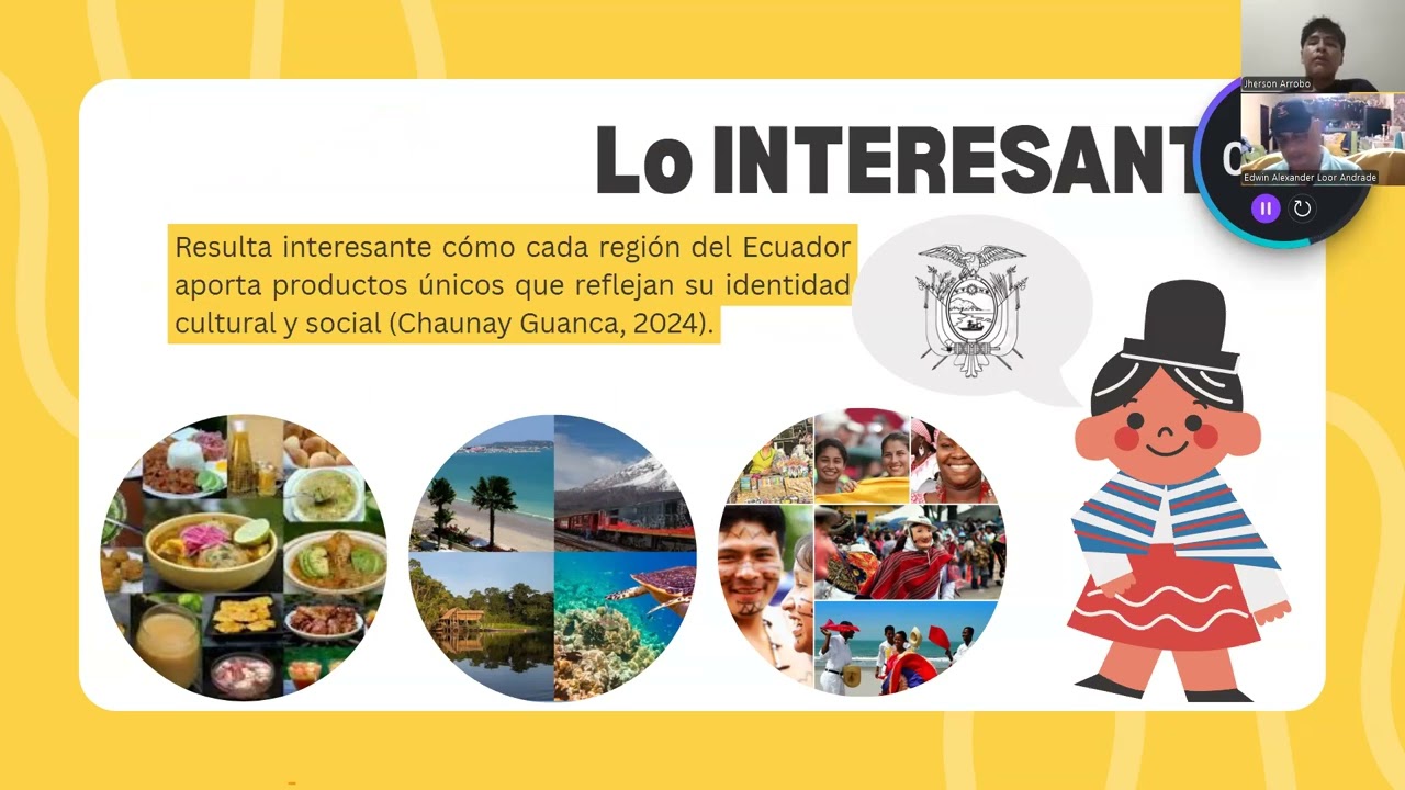 Importancia cultural y productiva del Ecuador 