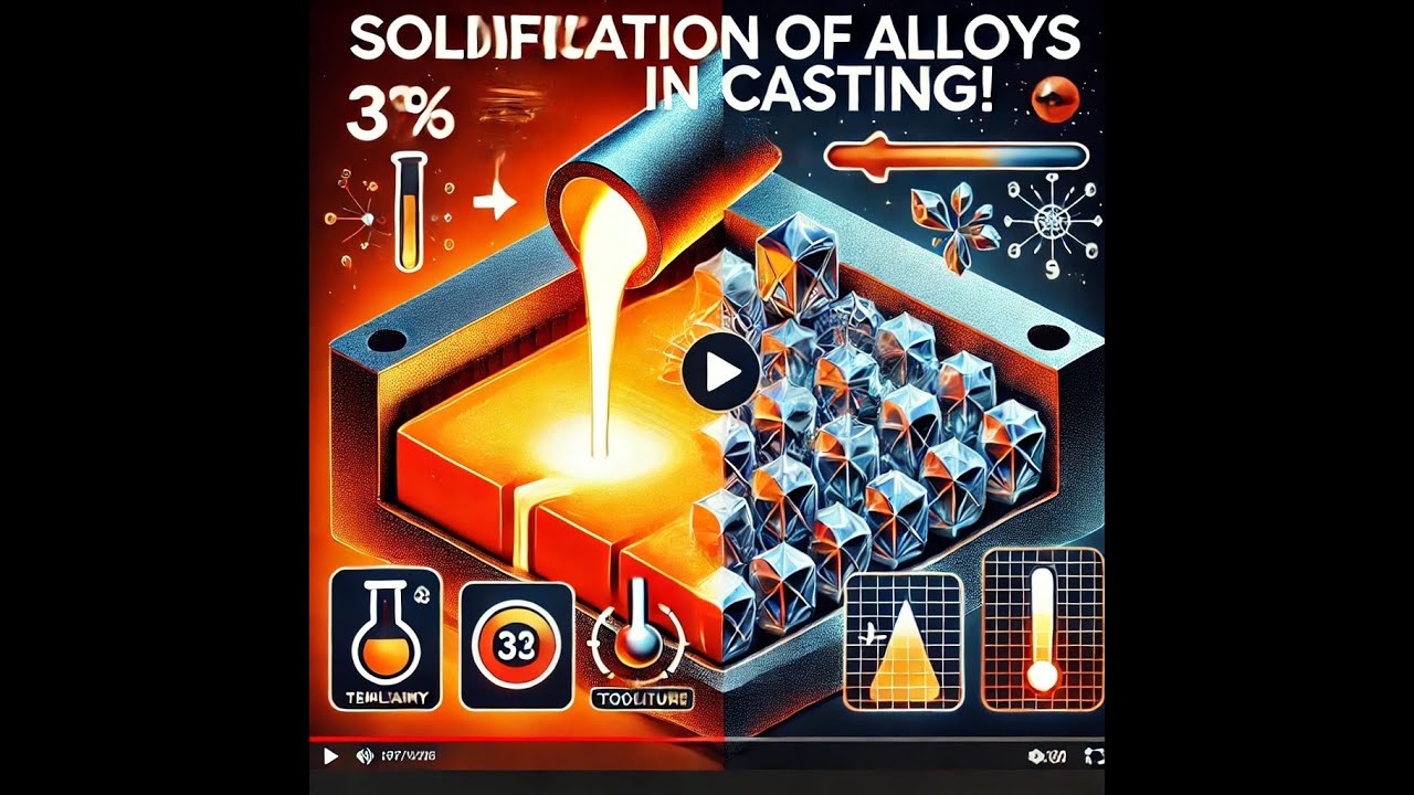 🔴🔴🔥 Solidification of Alloys During Casting & Concept of Directional Solidification 🔥🔴🔴