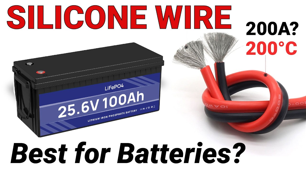 Тест тока 100А 150А 200А | Силиконовый провод 6 AWG Температура