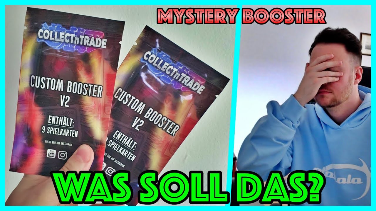 WAS SOLL DAS?!😨😱Pokémon Mystery Booster💥 COLLECTnTRADE im Test - POKEMON Booster Opening