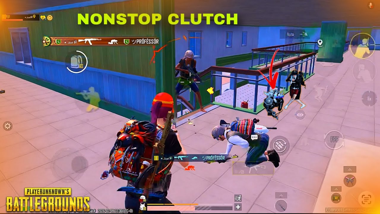 5 Minutes of Nonstop Clutch 😈 Solo vs Squad PUBG Mobile