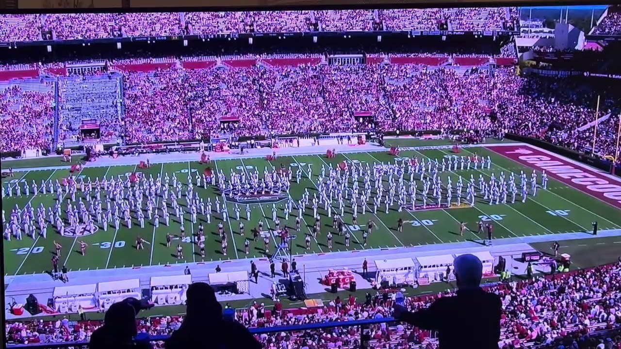 Carolina Band Metallica halftime 10/18/25