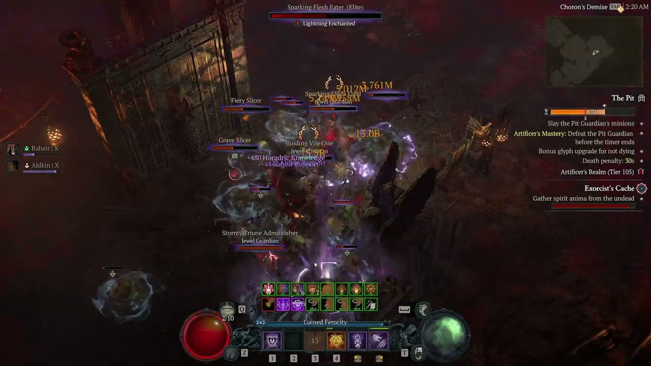 Shred Druid Pit 105 in 13:41 -  Diablo 4 Season 9