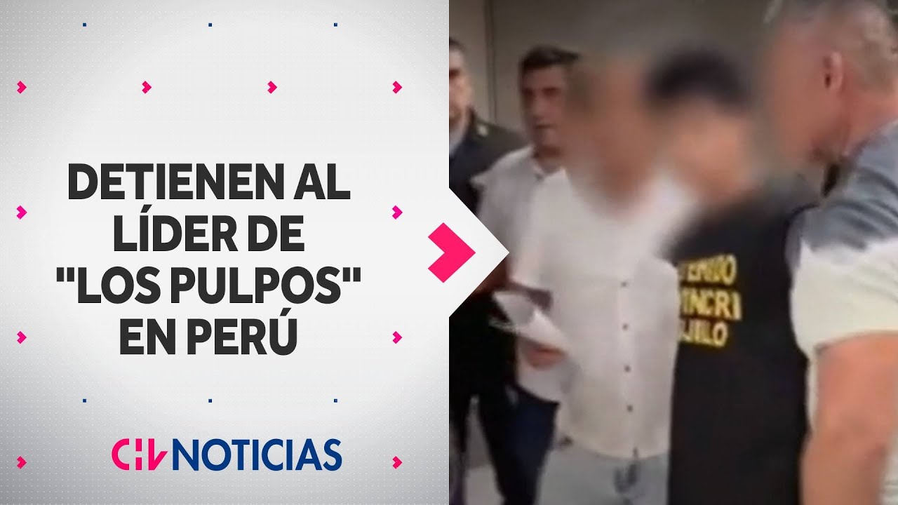 Duro golpe contra Los Pulpos: Capturan a su líder cuando intentaba ingresar al país - CHV Noticias