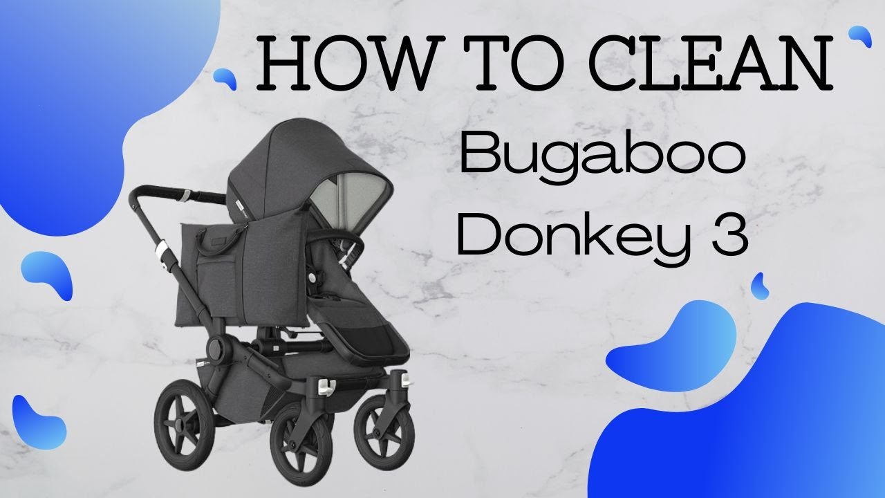 Как СНЯТЬ ткани и СТИРАТЬ Bugaboo Donkey 3!
