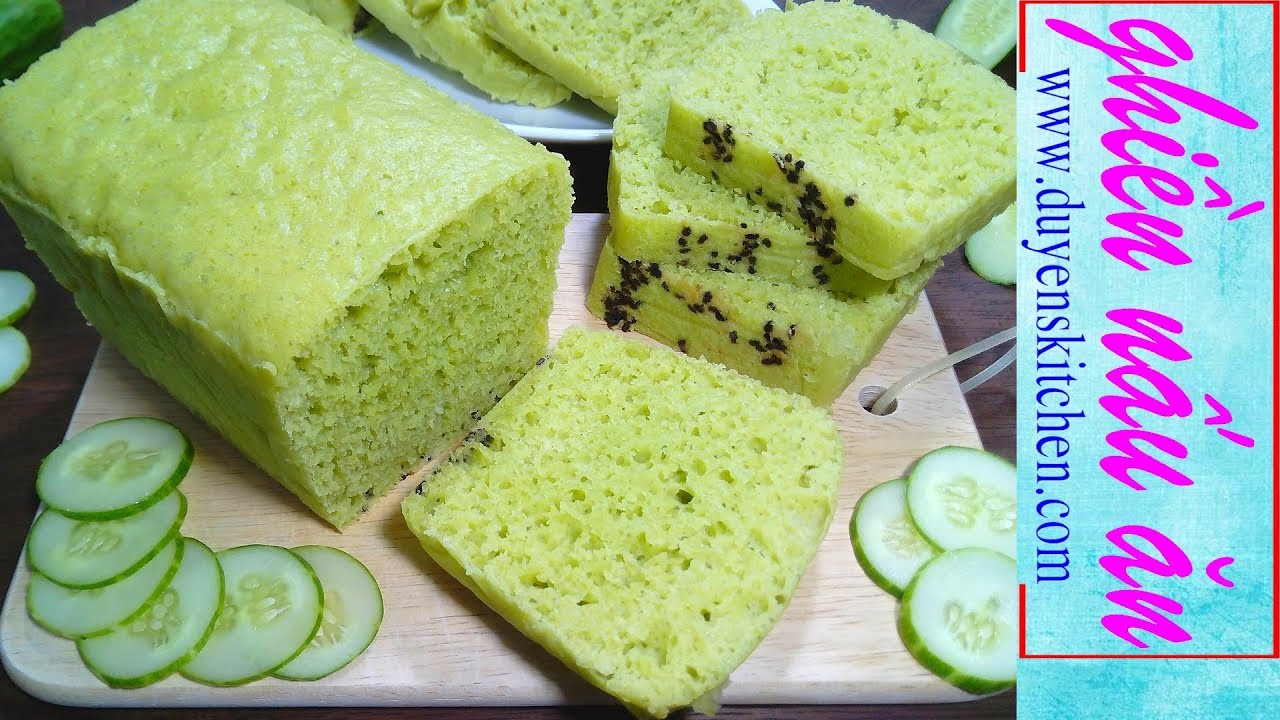 C&aacute;ch L&agrave;m B&aacute;nh B&ocirc;ng Lan Dưa Leo Thơm M&aacute;t By Duyen's Kitchen | Ghiền nấu ăn
