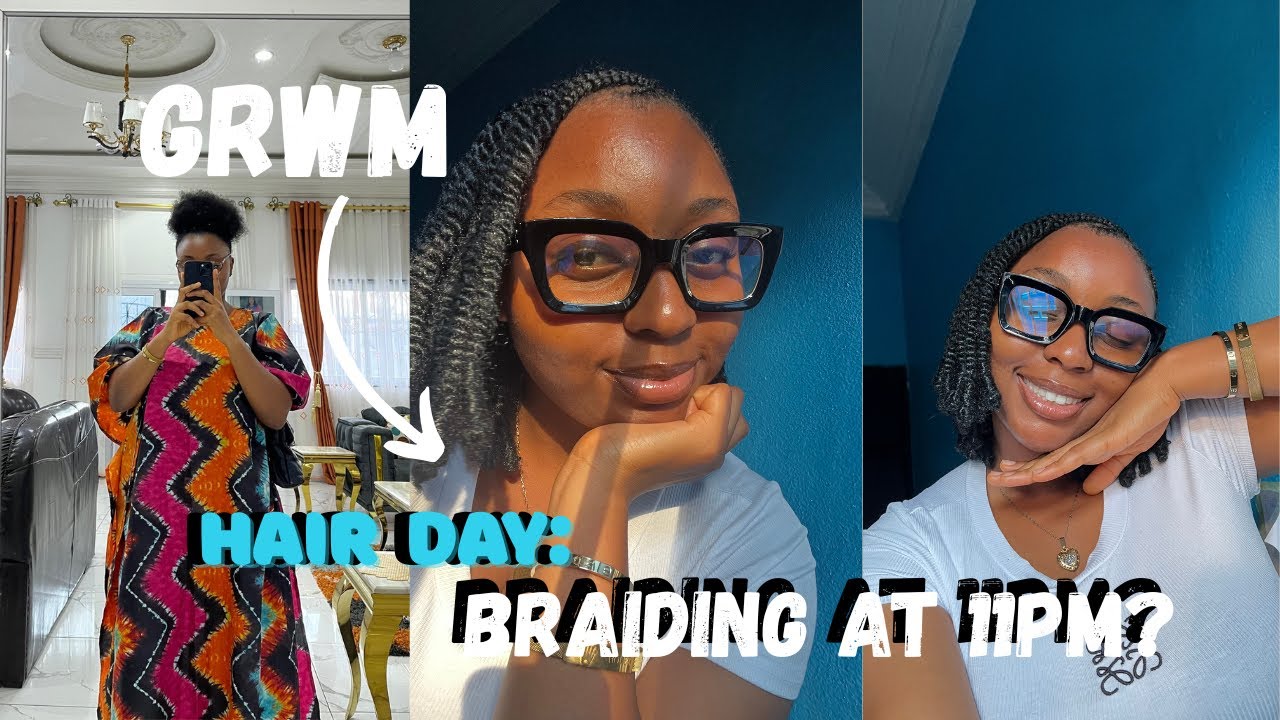 GRWM To Braid My Hair | Why I've Been MIA & New Hairstyle Reveal