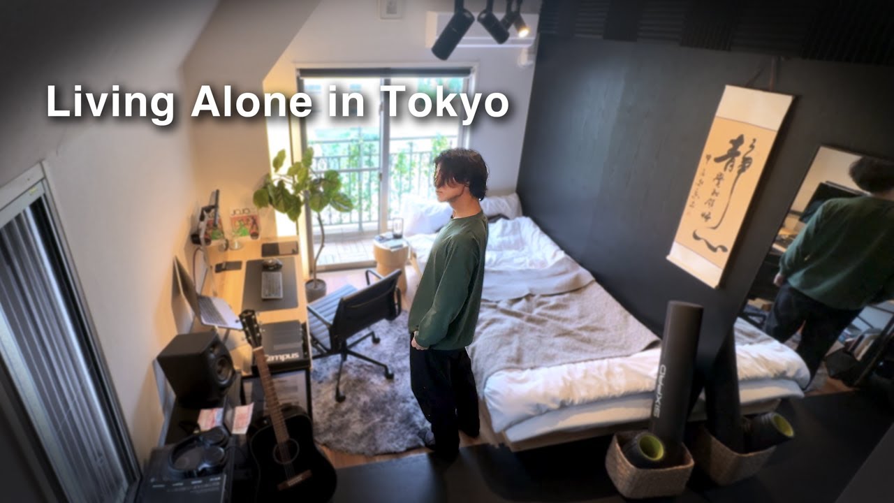 My $28/Day Tokyo Apartment Tour | Living Alone in Japan