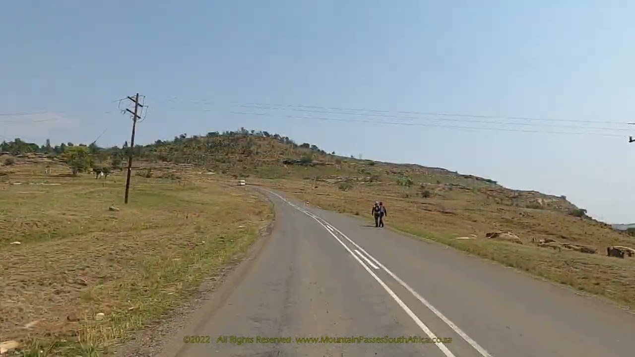 Nqutu Pass (P36-2) - Mountain Passes of South Africa [KZNNQU2]