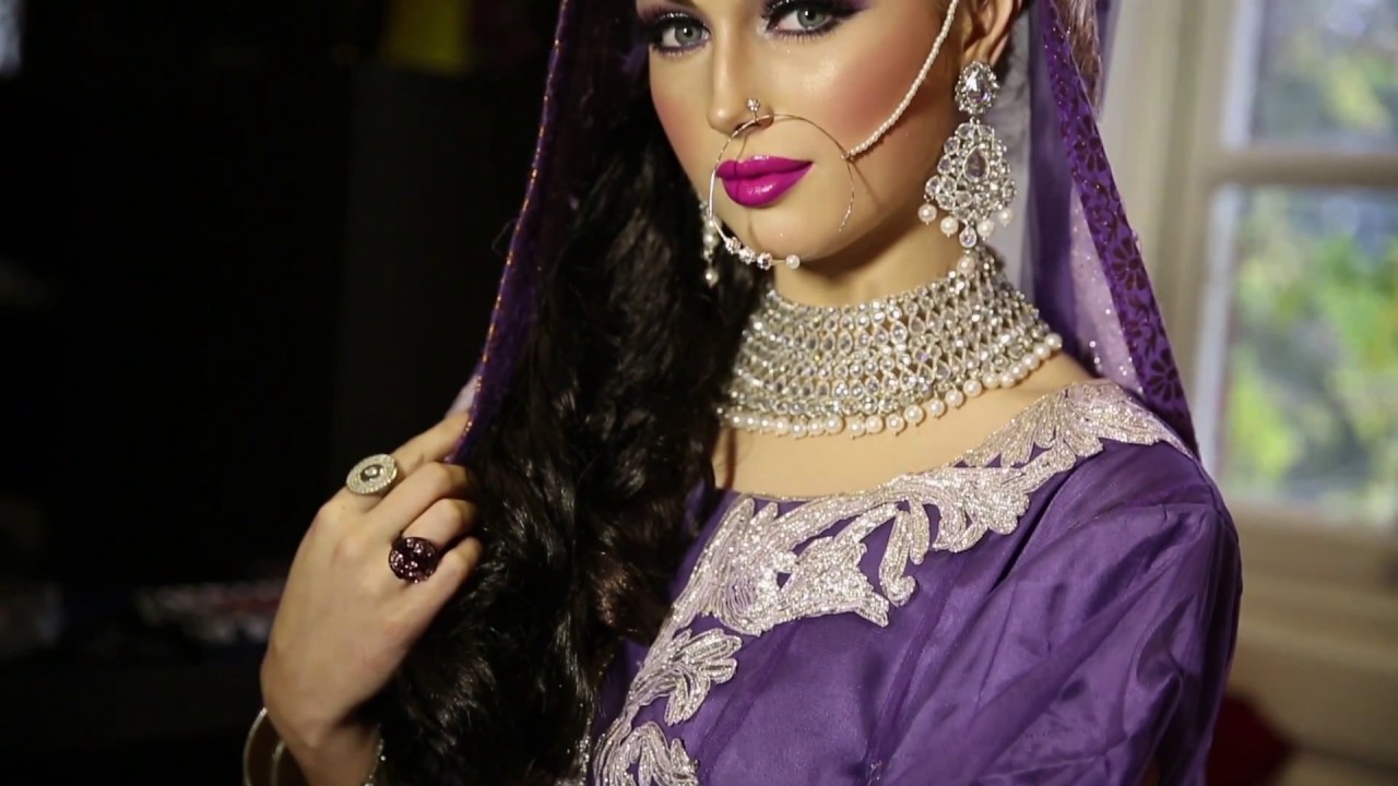Modern Bridal Walima look