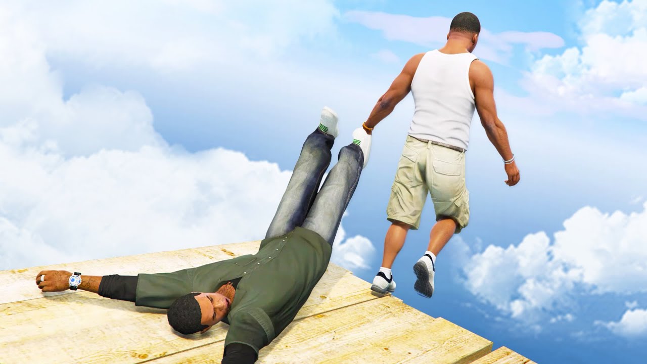 Ламар и Франклин: Безумные Рэгдоллы [GTA 5] - Серия 28