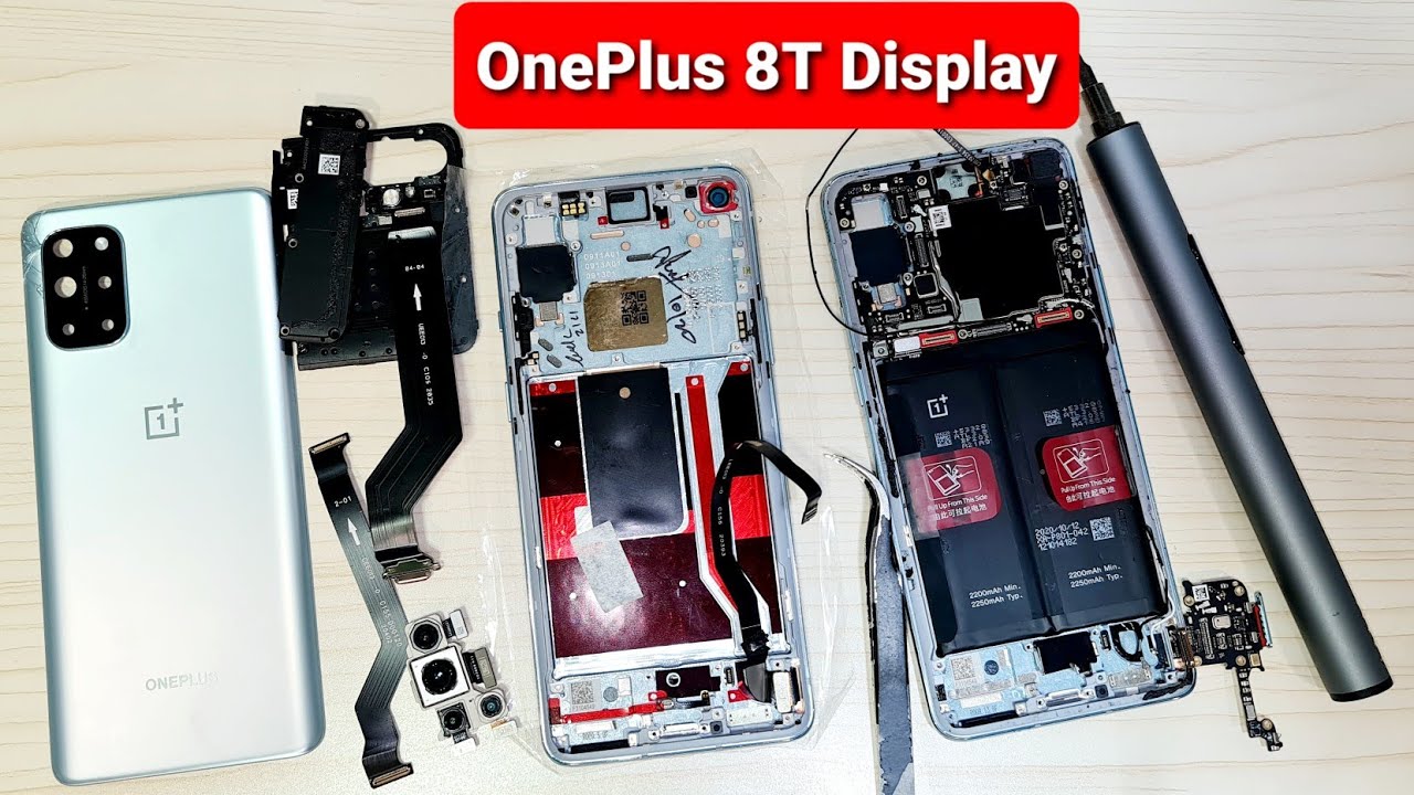 OnePlus 8t Display Replacement | oneplus 8t screen replace oneplus 8t fingerprint not work|AMS-Hindi
