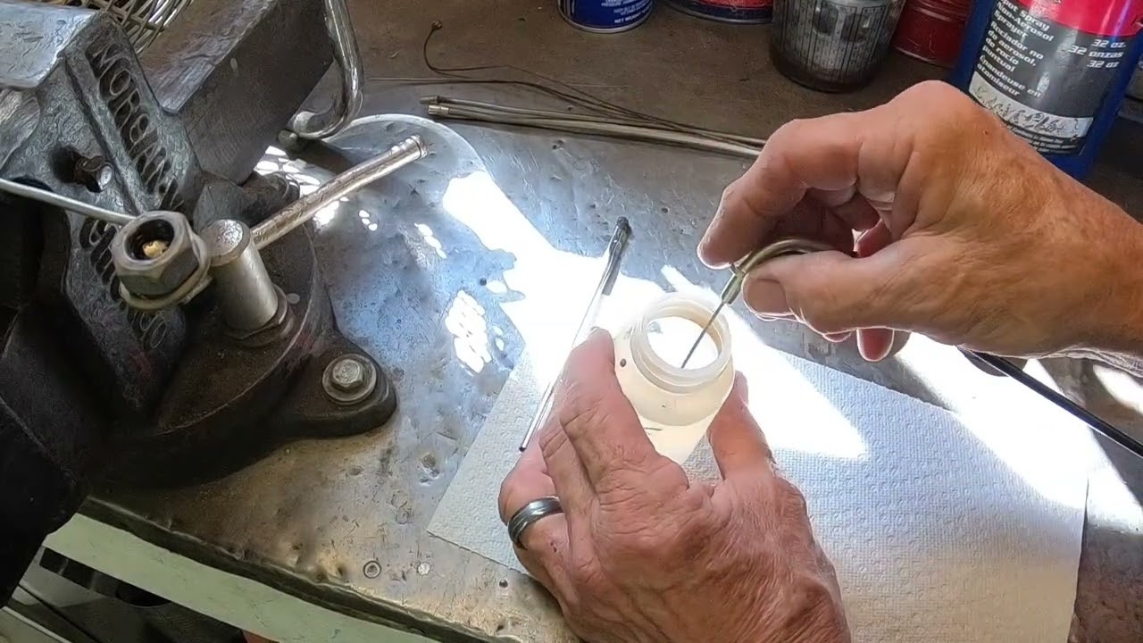Make your own motorcycle cable part 2