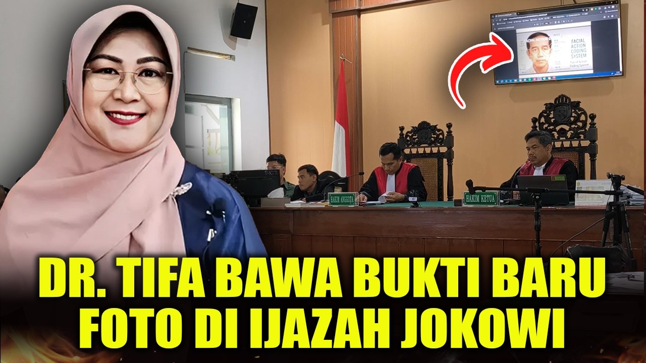 FULL HD! SIDANG IJAZAH JOKOWI DI SOLO MEMANAS! DR TIFA TUNJUKKAN BUKTI DIBALIK FOTO!?