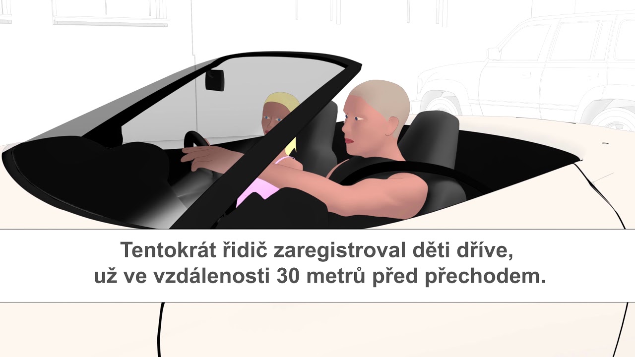 Ty to zvládneš.cz - CHODEC vs. NEPOZORNÝ ŘIDIČ 3D