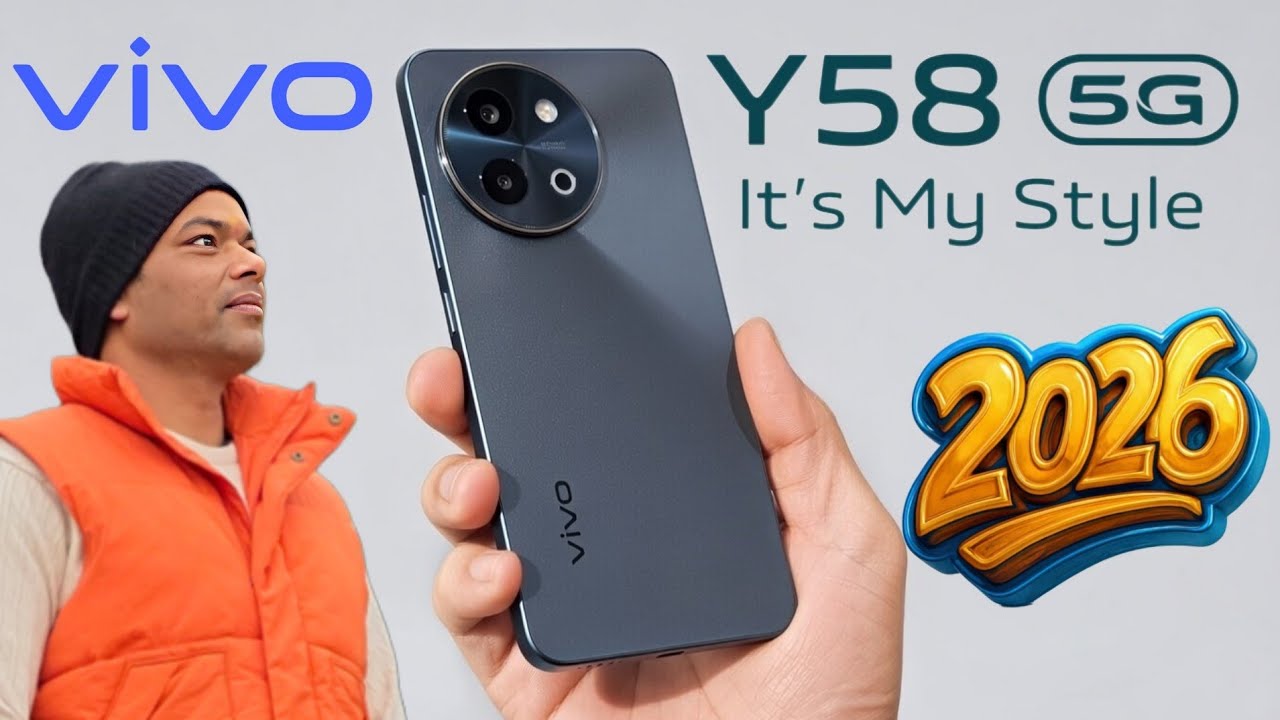 Vivo Y58 5G 2026! Unboxing | Review | Camera | Price | Full Details