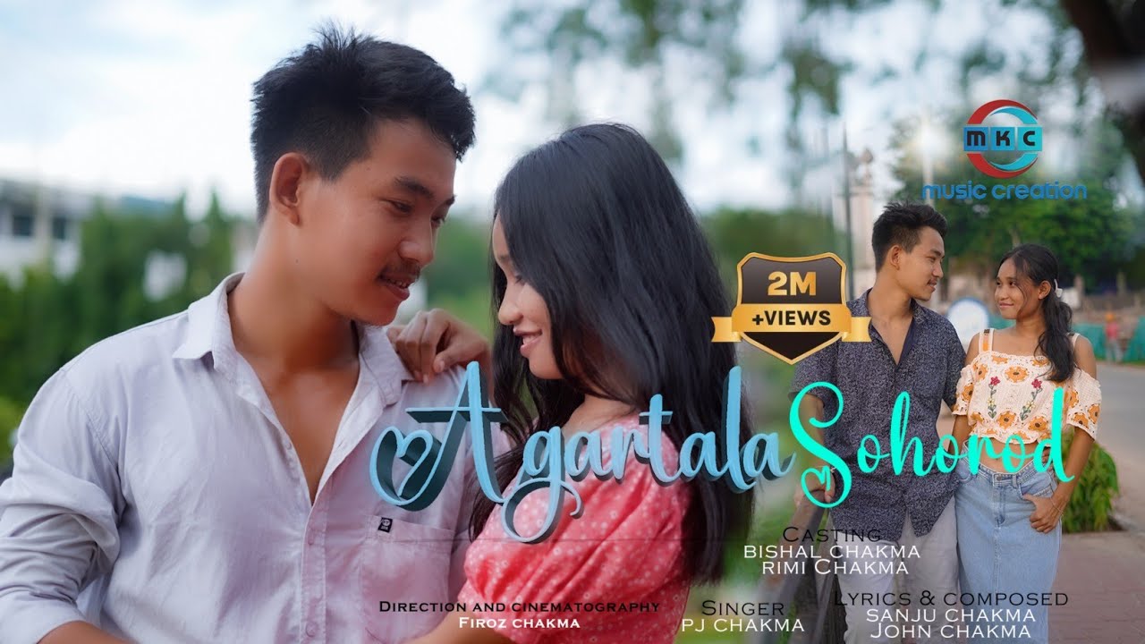 AGARTALA SOHOROD //CHAKMA OFFICIAL MUSIC VIDEO  2024//BISHAL & RIMI//PJ CHAKMA//KNOX RC....